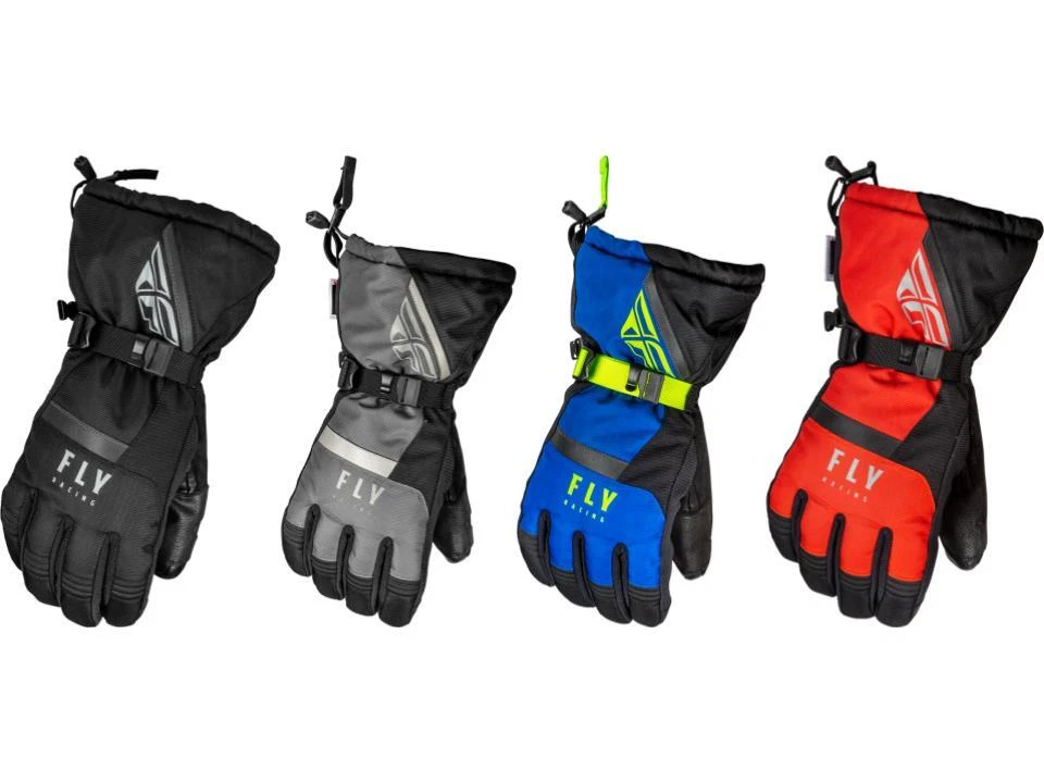 Fly Racing Cascade Gloves Adult Cold Weather Snowmobile Snow Bike Snowboard Ski