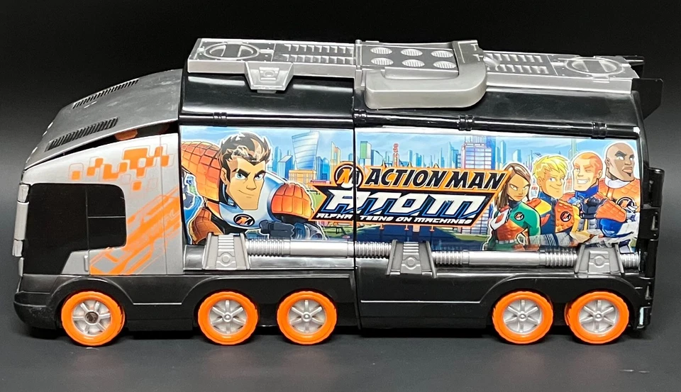 ULTRA RARE (Vintage) Action Man ATOM Alpha Teens Micro Machines Super Stunt City - Image 2 of 4