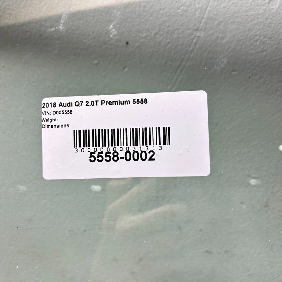 AUDI Q7 Premiun 2017-2019 parabrisas delantero cristal Pilkington Foto 4 de 4