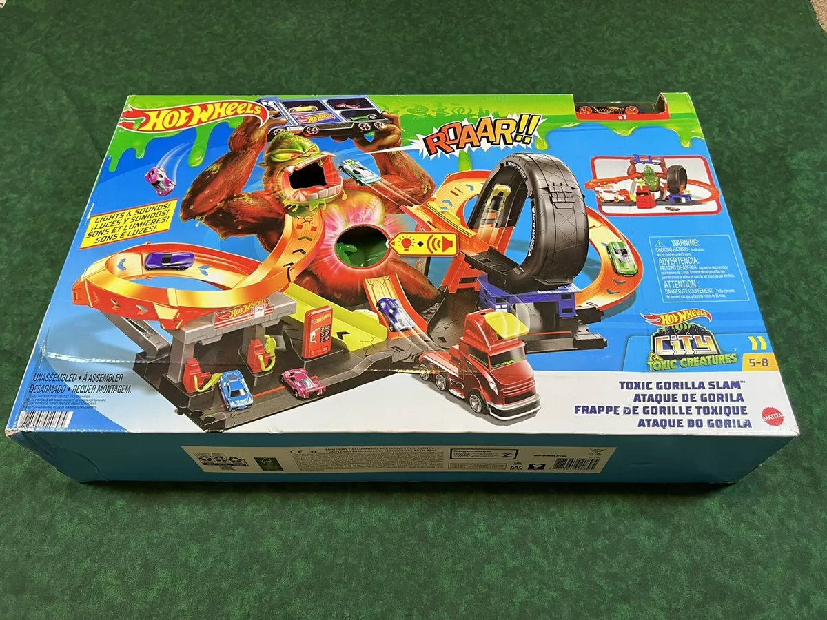 Hot Wheels City - Pista Ataque do Gorila Mattel