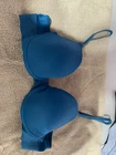 Women’s Victoria’s Secret PINK Wear Everywhere Underwired Push Up Bra -Blue 34B