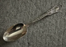 DOMINICK & HAFF, No. 10, 1896 Sterling Silver Serving Spoon 8-3/8 Inch No Mono