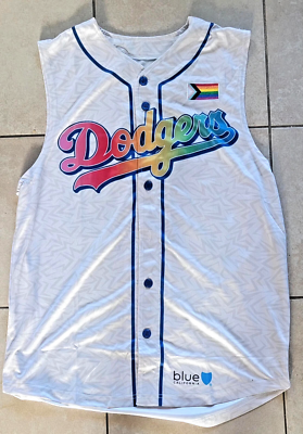 2025 LA DODGERS SGA LGBTQ PRIDE NIGHT JERSEY 6/13/25 M OR XL NIP