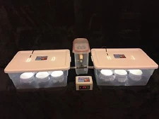 Automated Mushroom Growing Kit with 12 PF Tek Jars Sterile Substrate