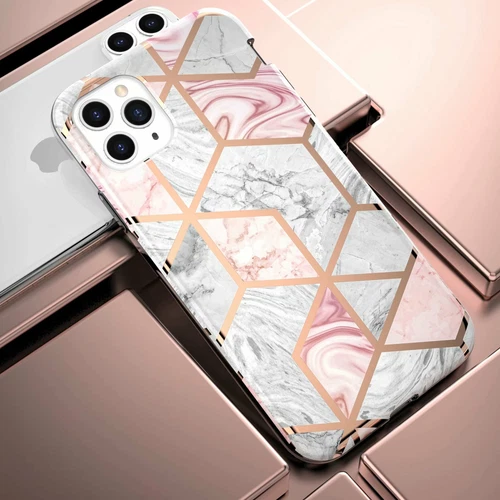 Full Body Marble Phone Back Case Cover For iPhone 8 Plus 11 Pro 12 13 14 Mini XR - Picture 5 of 18