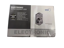 Shield Security® Electronic KeyPad Deadbolt Lock Satin Nickel