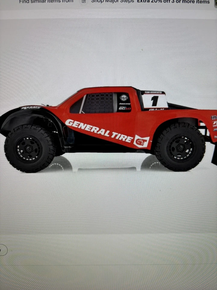 Associated 20531C3 Pro4 SC10 General Tire Brushless 4WD RTR Truck 3S Lipo Combo - Image 4 of 4