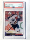 2022-23 Upper Deck Clear Cut UD Exclusives EVAN BOUCHARD PSA 10 GEM Card# 318