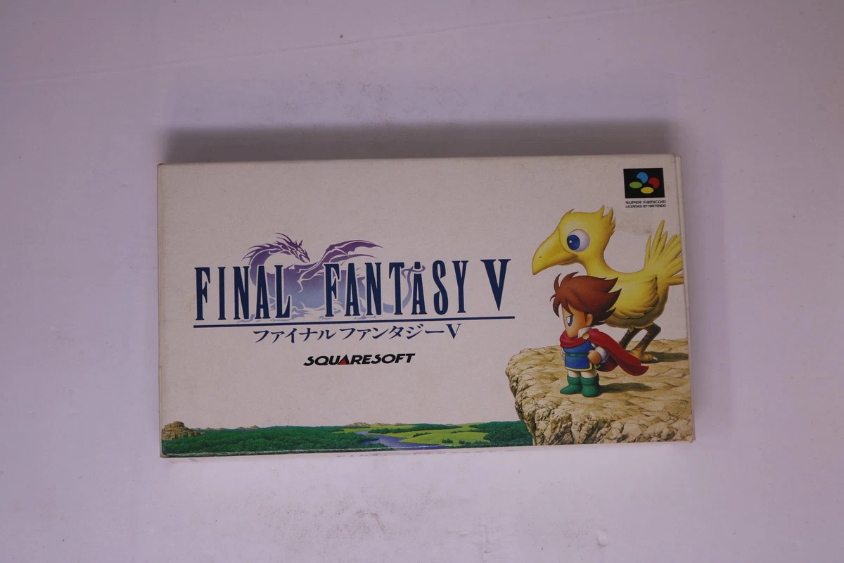 Final Fantasy V Role Playing Nintendo SNES Video Games for sale | eBay