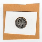 1943 D Mercury Silver Dime F  AC