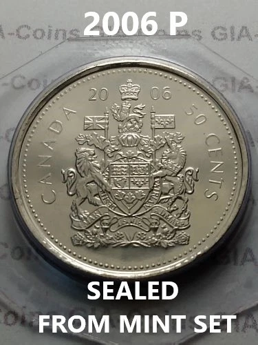 2006-P Canada 50 Cents — photo from the most recent tracked eBay sale