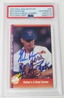 Nolan Ryan HOF Signed Autograph 1991 Pacific Bloody Lip Card # 92 PSA 10 Auto