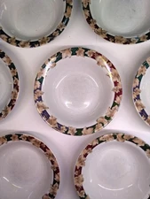 International Tableworks Bowl Bob Timberlake Nature Study #165 7 inch Set Of 6 