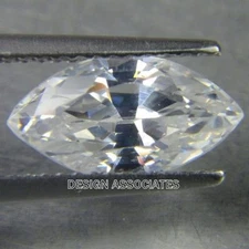 DIAMOND QUARTZ 8X4 MM MARQUISE 4 PIECE SET ALL NATURAL AAA