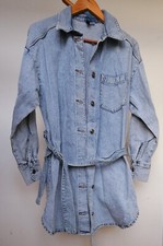 Denim Coat Dress Medium Unisex H&M Divided