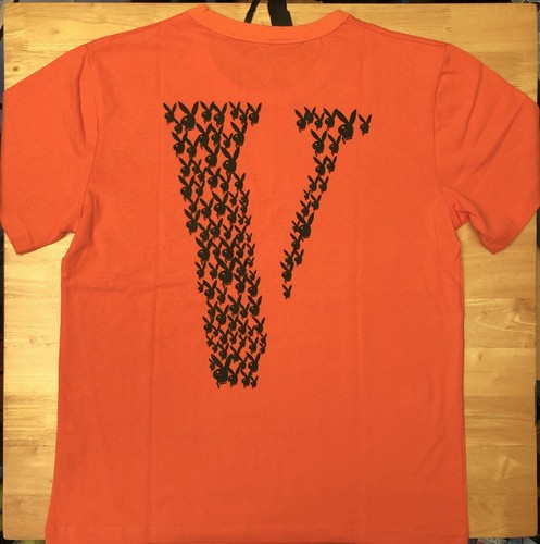 Vlone x Playboi Carti Orange T-shirt 