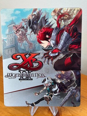 NO GAME Ys IX: Monstrum Nox PS4 Steelbook Geo Limited Nihon Falcom Ys 9