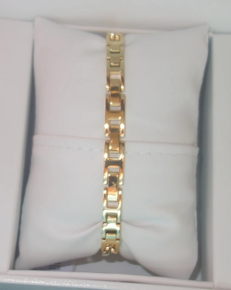 Reloj Yonger and Bresson redondo dorado IP acero esfera dorada DMP 1507/05 nuevo Foto 3 de 4