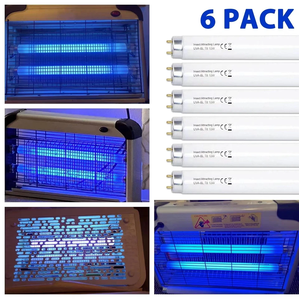 6 pack t8f10w bl 10w replacement bulbs t8 10 watts fluorescent tube for 20w d - Image 4 of 4