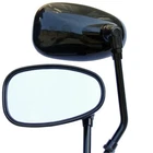 Pair of M10/10MM Universal Motorcycle Motorbike Scooter Mirrors Black Universal