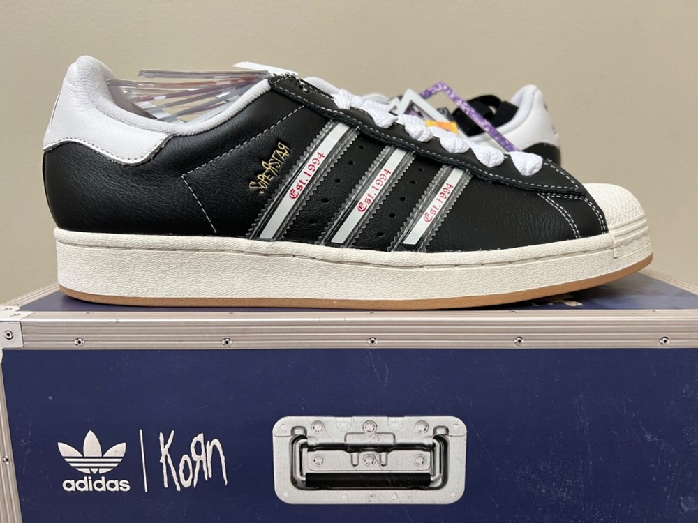 Adidas Superstar x Korn '30th Anniversary' IH1313 Black White