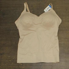 miraclesuit Womens Comfy Curves Shaping Cami - 2512 2512 Warm Beige Brown S