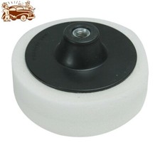 Valet Pro Rotatif M14 Mousse Polir Bloc Tête & Plaque 150mm x 50mm Ferme Blanc