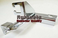 Chrome Steel Carb Mounted Throttle Cable Linkage Bracket Gm Manual Transmission