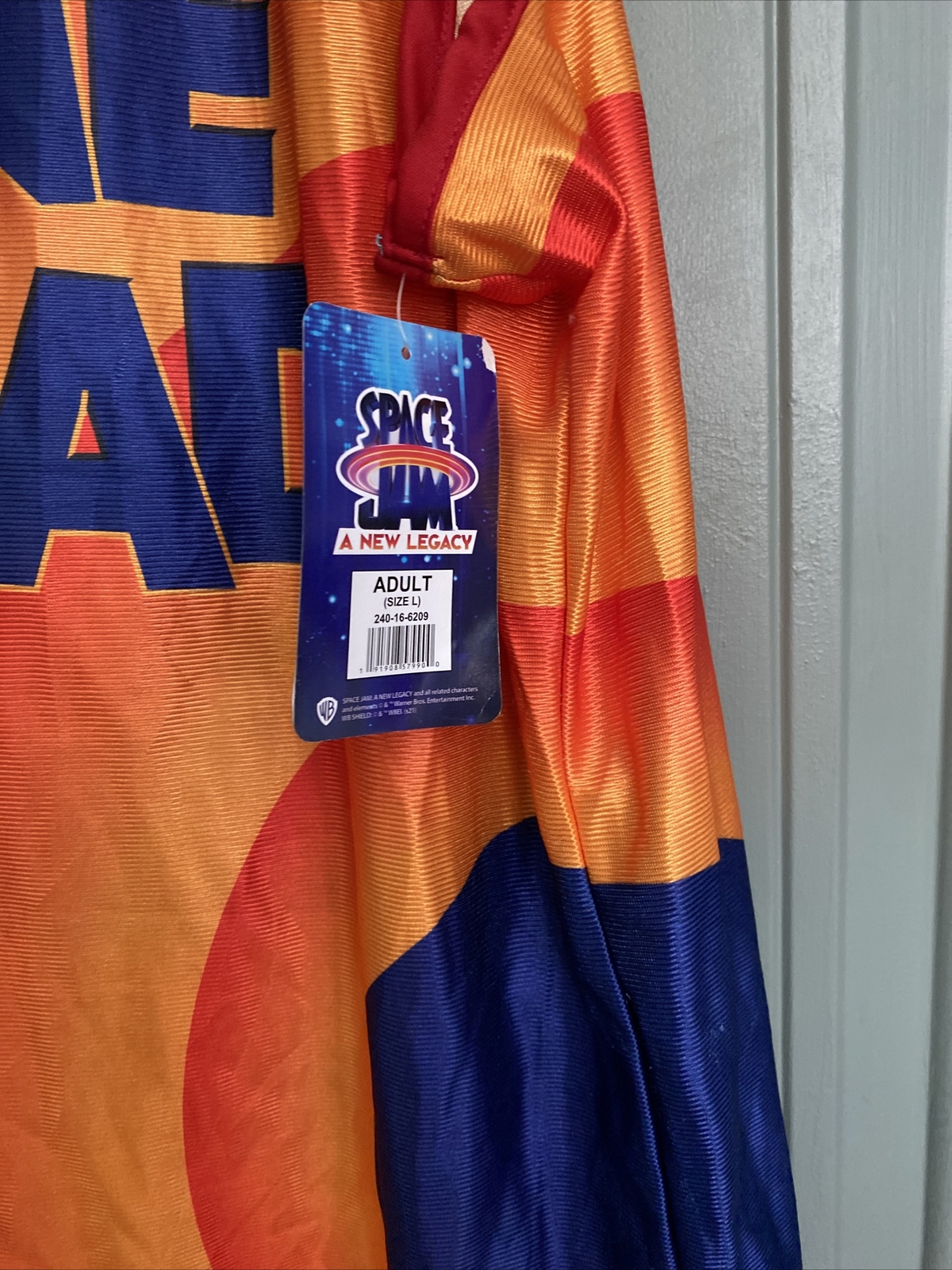 Men Women Boys Adult Space Jam Halloween Costume Uniform Tune Squad Sz Large eBay