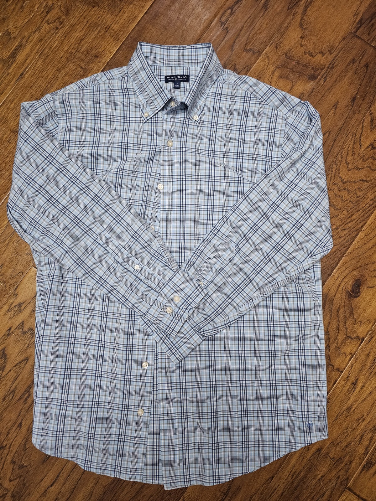 Peter Millar Button Down Sz Large - image 1