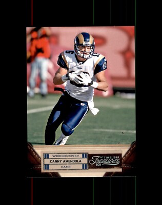 2011 Timeless Treasures Silver #20 Danny Amendola #83/99