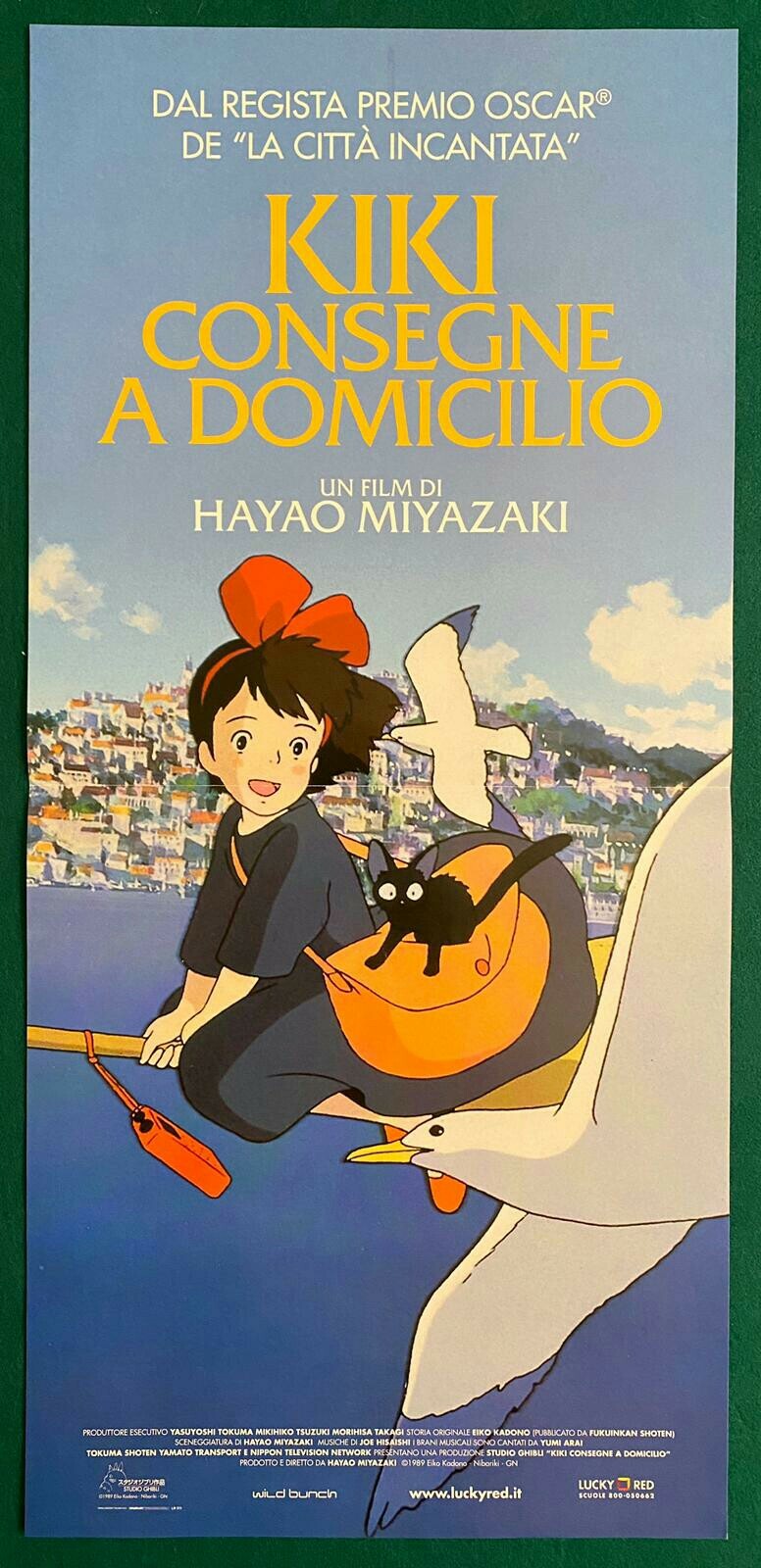 Locandina originale film Kiki - Consegne a domicilio (1989) - Regia di Hayao Miyazaki