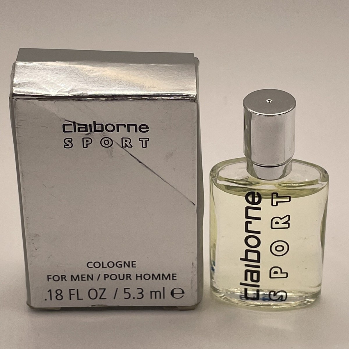 CLAIBORNE SPORT By Liz Claiborne For Men Mini Cologne Splash