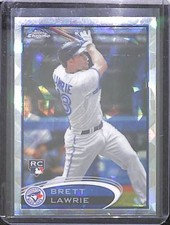 2012 Topps Chrome Atomic Refractor Rookie #173 Brett Lawrie No 5 of 10