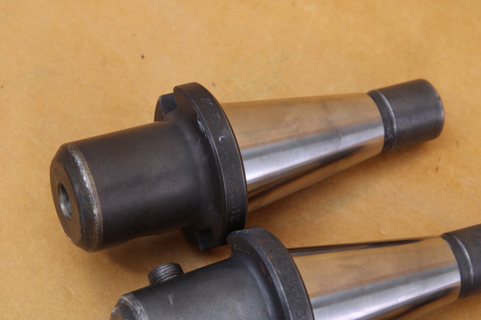 Three used NMTB 40 ETM End Mill Holders 1/2", 5/8", 3/4" eBay