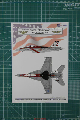 GALAXY 1/48 1/72 G48005 G72006 US Navy F/A-18F VFA-41 Black Aces