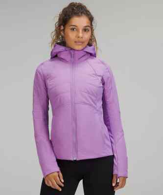 Lululemon レディースジャケット サイズ4 パープル NWT Lululemon Another Mile Jacket Size 6 Purple Blossom Light