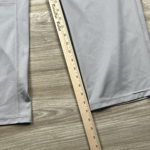 Nike Baseball Pants Gray Dri Fit Adult Large Softball Sports Mens Logo - Picture 3 of 11