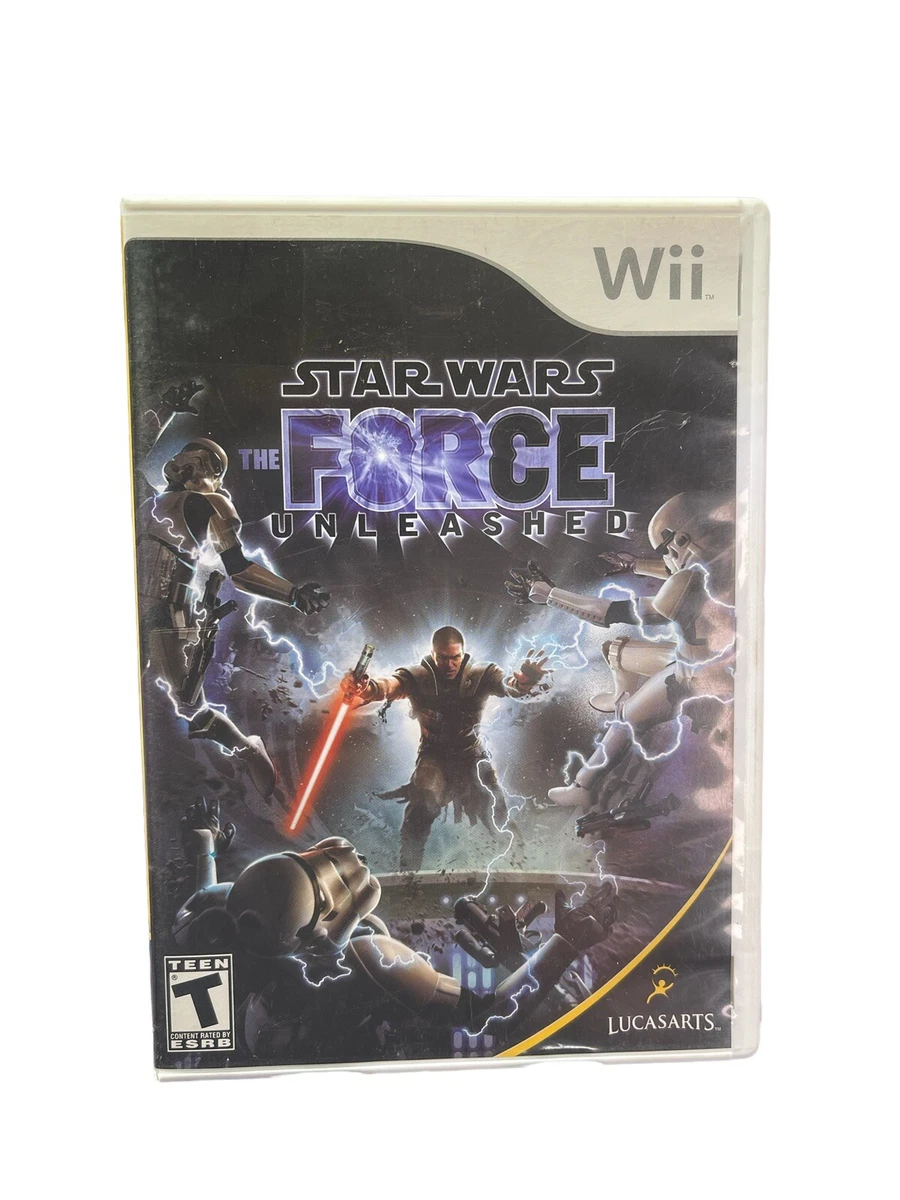 Star Wars The Force Unleashed Nintendo Wii Game Complete In Box
