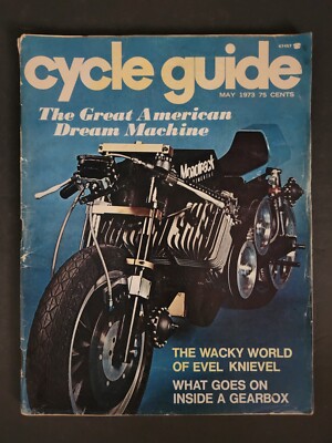 1973 May Cycle Guide Motorcycle Magazine; Monotrack, Hodoka