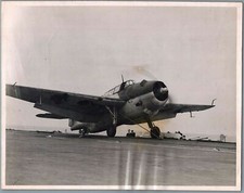 GRUMMAN TBF AVENGER 2 POINT ACCELERATOR VINTAGE ORIGINAL PRESS PHOTO TBM TARPON