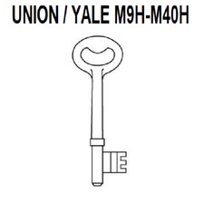 PRECUT KEYS FOR UNION  2 LEVER MORTICE LOCKS M9H - M40H DOOR KEY 