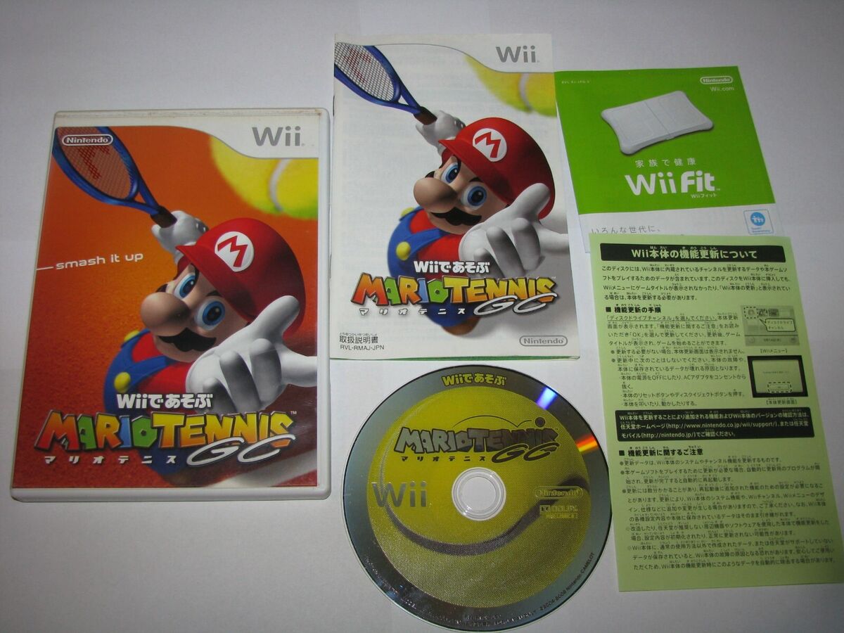 Buy Mario Tennis GC - Wii de Asobu - Used Good Condition (Wii Japanese  import) 