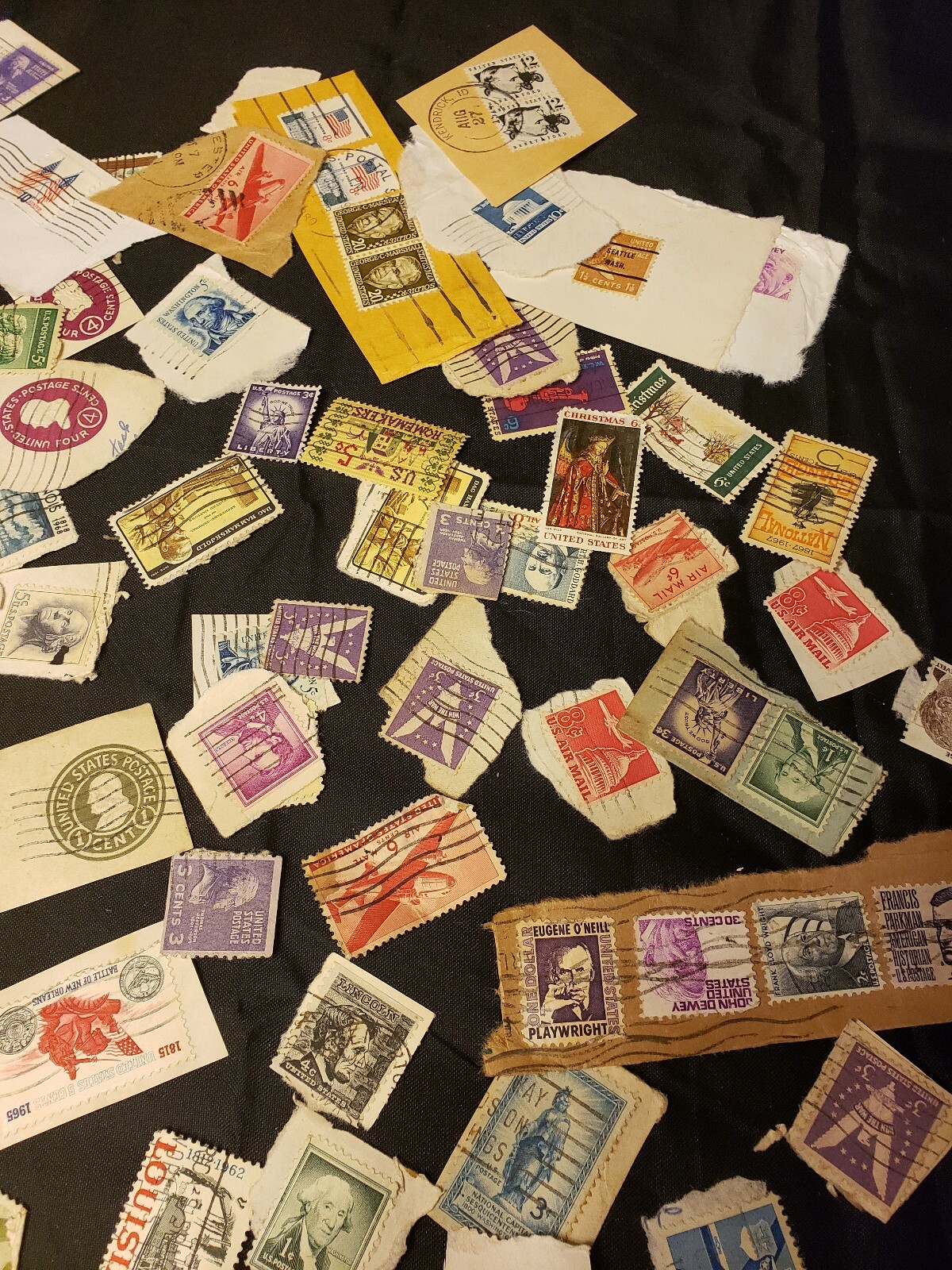 Large Mixed Lot Of Used Vintage Stamps eBay