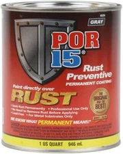 POR-15 45204 Rust Preventive Coating Paint Gray 1 Quart New Free Shipping USA