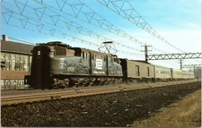 Pennsylvania #4935 Metroliner, GG-1, Princeton Jct. New Jersey- 1978 Postcard