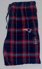 NEW ENGLAND PATRIOTS MENS SLEEP LOUNGE PAJAMA PANTS  L XL 2X FLANNEL POCKETS