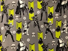 Star Wars Galactic Empire Disney Print 100% Cotton Fat Quarter 18"x22" NEW Mask