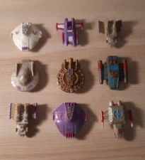 LOT of 9 Soma International Star Rider Space Ship Toys 1996 RARE 
