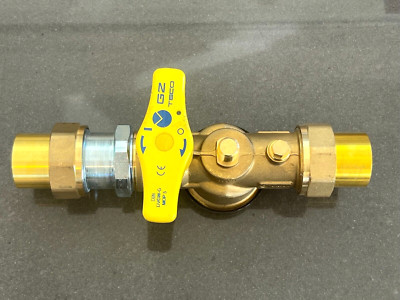 Gaszähler-Anschlussblock 1'' Teco G2640BM00 für Einrohrgaszähler G4.
